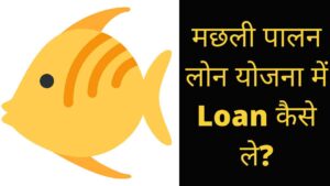 Machli Palan Loan Yojna