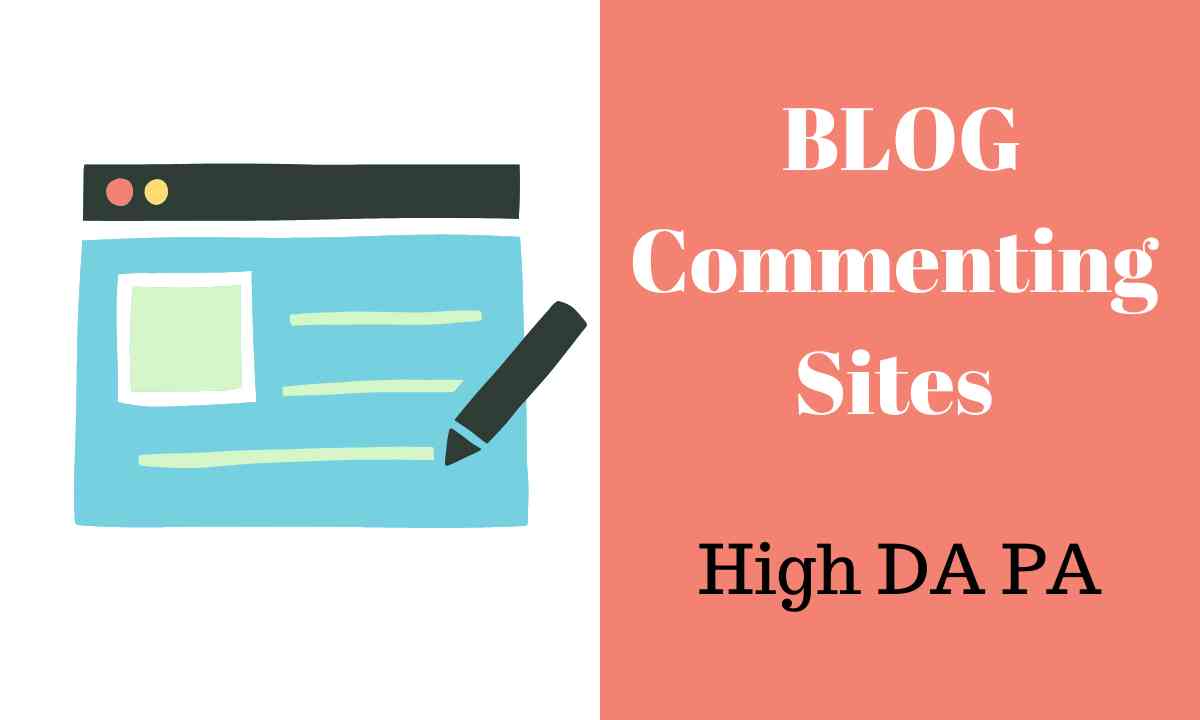 Top Blog Commenting Submission Sites List hindi
