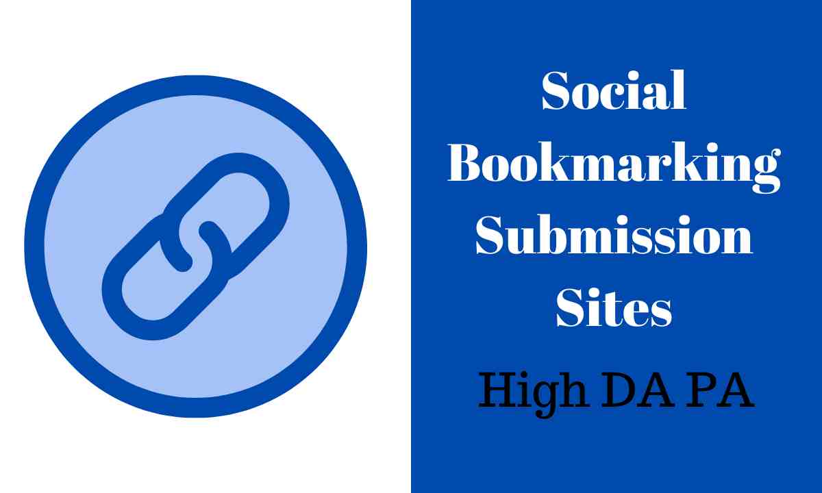 Top Social Bookmarking Sites List hindi | High DA PA
