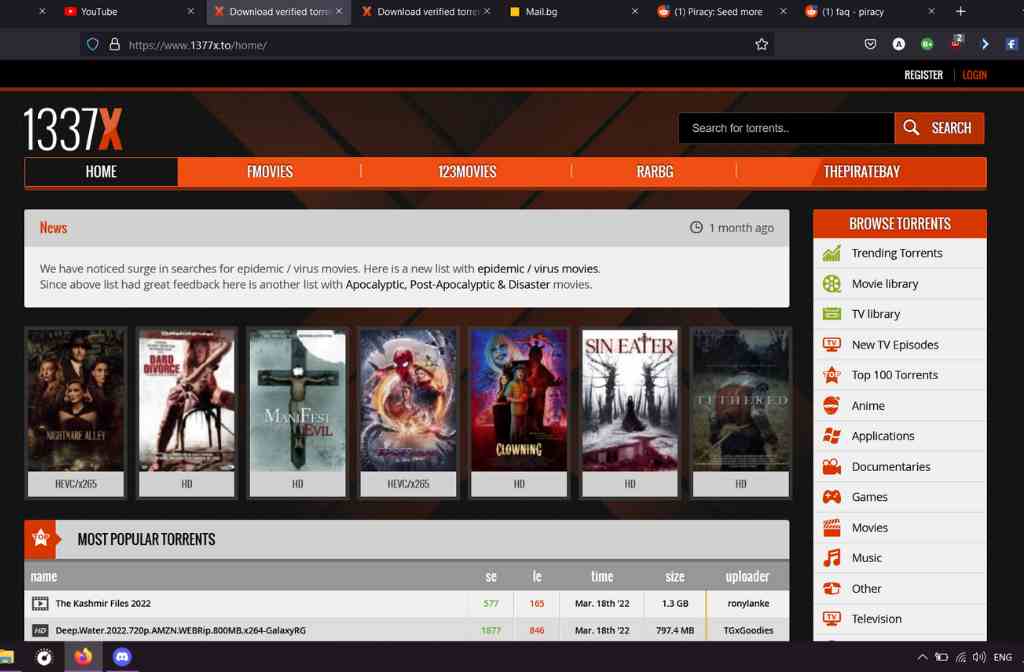 1337x Movies Download
