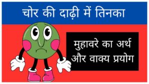 chor-ki-dadhi-mein-tinka-muhavare-ka-arth