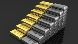 Gold, silver futures drop as Fed minutes, strong dollar weigh on safe-haven asset