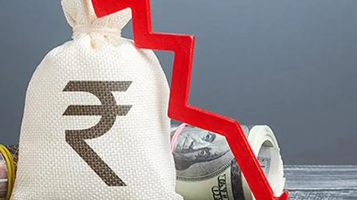 Rupee falls to a record low of ₹90.55 against US dollar