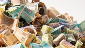 Indian rupee slips five paise to ninety point twenty two against US dollar