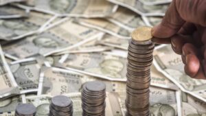 Indian rupee slips 6 paise to close at 90 point 29 against the US dollar