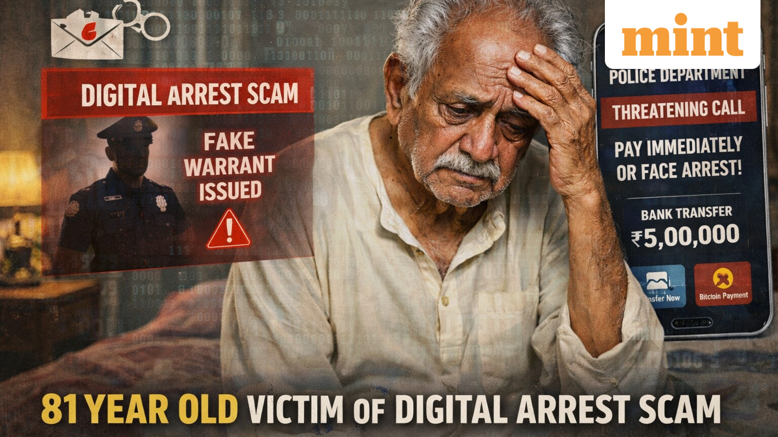 Octogenarian Loses Ninety Six Lakh in Digital Arrest Scam How to Stay Safe